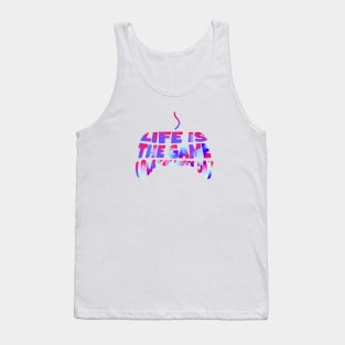 Life is the game I play every day | Creative Design Tank Top